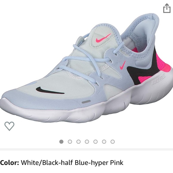nike women's free rn 5.0 running shoes